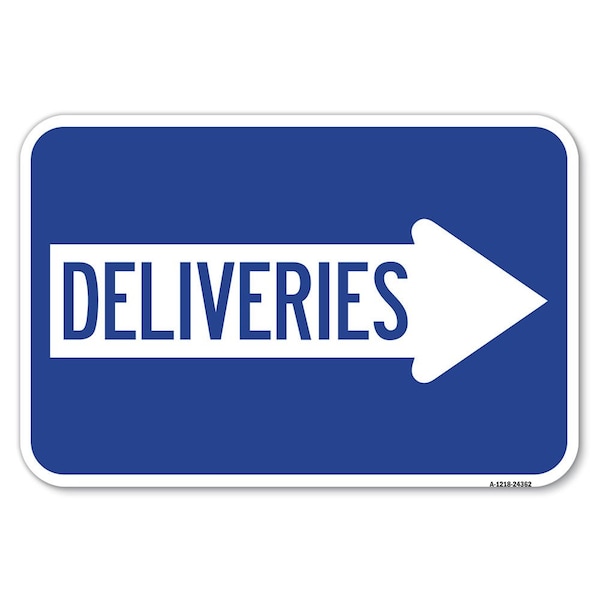 Signmission Safety Sign, 12 in Height, Aluminum, 18 in Length, 24362 A-1218-24362 - main